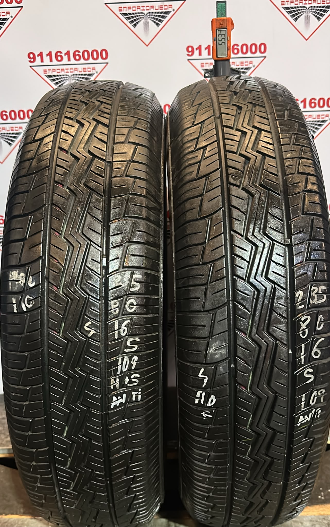 YOKOHAMA GEOLANDAR USADO ECONOMICO  235/80 R16 109 S